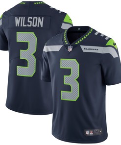 Russell Wilson Seattle Seahawks Vapor Untouchable Limited Player Jersey - College Navy Nfl