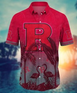 Rutgers Scarlet Knights NCAA Flower Hawaii Shirt For Fans Ver 11