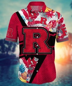 Rutgers Scarlet Knights NCAA Flower Hawaii Shirt For Fans Ver 12