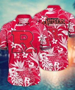 Rutgers Scarlet Knights NCAA Flower Hawaii Shirt For Fans Ver 14