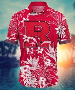 Rutgers Scarlet Knights NCAA Flower Hawaii Shirt For Fans Ver 14
