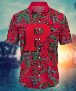 Rutgers Scarlet Knights NCAA Flower Hawaii Shirt For Fans Ver 15