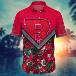 Rutgers Scarlet Knights NCAA Flower Hawaii Shirt For Fans Ver 16