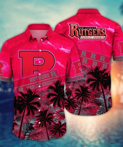Rutgers Scarlet Knights NCAA Flower Hawaii Shirt For Fans Ver 20