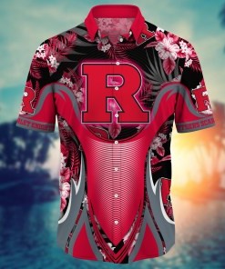 Rutgers Scarlet Knights NCAA Flower Hawaii Shirt For Fans Ver 22