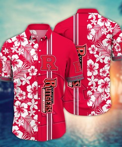 Rutgers Scarlet Knights NCAA Flower Hawaii Shirt For Fans Ver 25