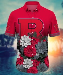 Rutgers Scarlet Knights NCAA Flower Hawaii Shirt For Fans Ver 26