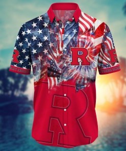 Rutgers Scarlet Knights NCAA Flower Hawaii Shirt For Fans Ver 29