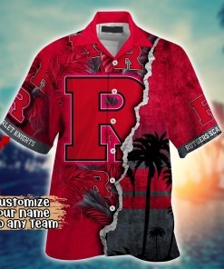 Rutgers Scarlet Knights NCAA Flower Hawaii Shirt For Fans Ver 33