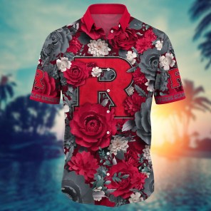 Rutgers Scarlet Knights NCAA Flower Hawaii Shirt For Fans Ver 7