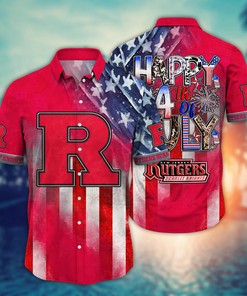 Rutgers Scarlet Knights NCAA Hawaii Shirt Ver 2