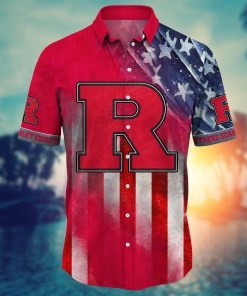 Rutgers Scarlet Knights NCAA Hawaii Shirt Ver 2