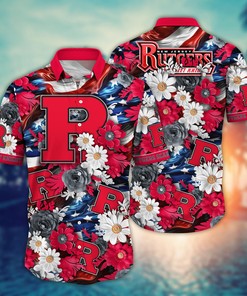 Rutgers Scarlet Knights NCAA Hawaii Shirt Ver 3