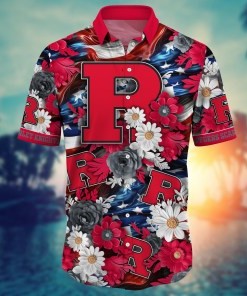 Rutgers Scarlet Knights NCAA Hawaii Shirt Ver 3