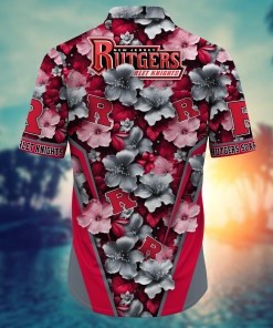 Rutgers Scarlet Knights NCAA Hawaiian Shirt, Aloha Shirt Ver 2