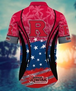 Rutgers Scarlet Knights NCAA Hawaiian Shirt For Fans