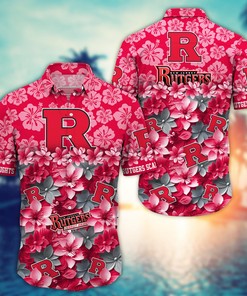 Rutgers Scarlet Knights NCAA Hawaiian Shirt Gift For Fan