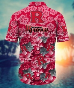 Rutgers Scarlet Knights NCAA Hawaiian Shirt Gift For Fan