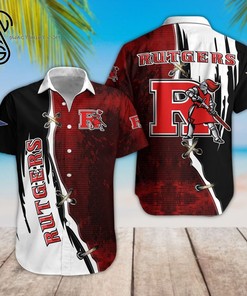 Rutgers Scarlet Knights Sport Team Hawaiian Shirt