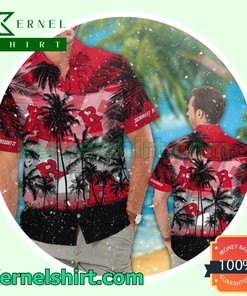 Rutgers Scarlet Knights Summer Hawaiian Shirt