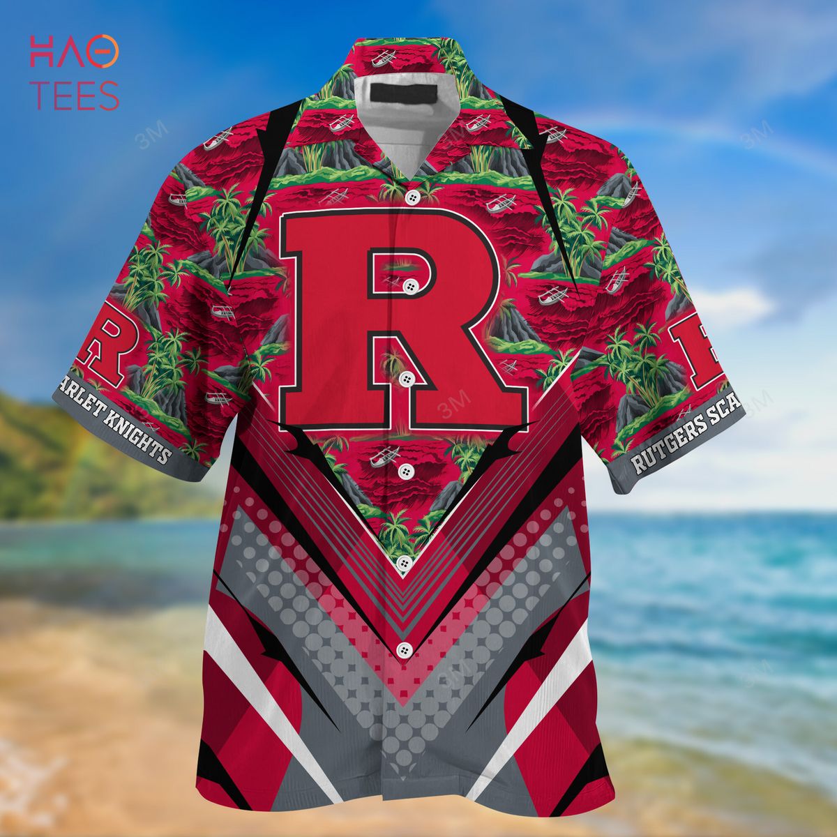 Rutgers Scarlet Knights Summer Hawaiian Shirts for Fans