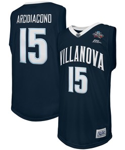 Ryan Arcidiacono Villanova Wildcats Original Retro Brand 2016 Ncaa Mens Basketball Tournament March Madness Final Four Commemorative Classic Jersey - Navy Ncaa
