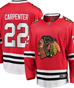 Ryan Carpenter Chicago Blackhawks Fanatics Branded Home Breakaway Player Jersey - Red Nhl