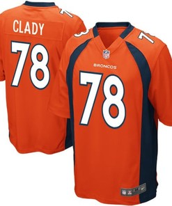 Ryan Clady Denver Broncos Team Color Game Jersey - Orange Nfl