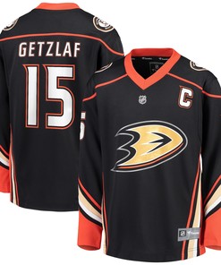 Ryan Getzlaf Anaheim Ducks Fanatics Branded Replica Player Jersey - Black Nhl
