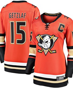 Ryan Getzlaf Anaheim Ducks Fanatics Branded Womens 2019/20 Alternate Premier Breakaway Player Jersey - Orange Nhl
