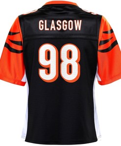 Ryan Glasgow Cincinnati Bengals Nfl Pro Line Womens Player Jersey - Black