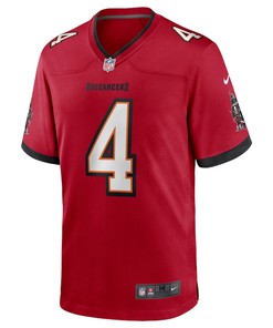 Ryan Griffin 4 Tampa Bay Buccaneers Game Jersey - Red