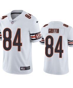 Ryan Griffin 84 Chicago Bears White Vapor Limited Jersey