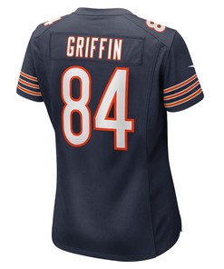 Ryan Griffin Chicago Bears Women's Game Jersey - Navy