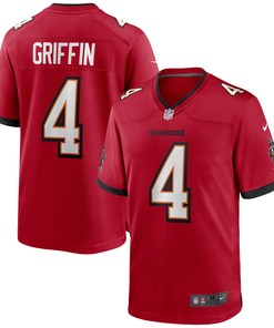 Ryan Griffin Tampa Bay Buccaneers Game Jersey - Red Nfl