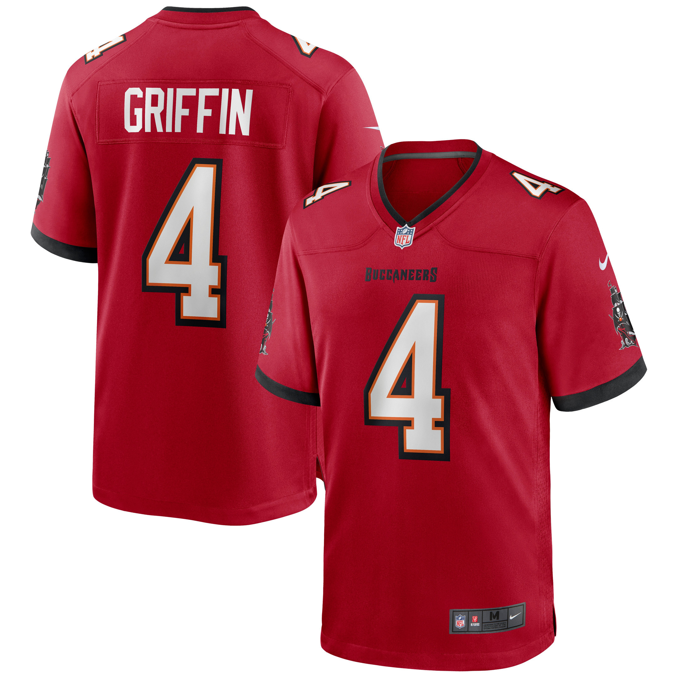 Ryan Griffin Tampa Bay Buccaneers Game Jersey - Red Nfl