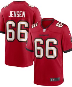 Ryan Jensen 66 Tampa Bay Buccaneers Game Jersey - Red