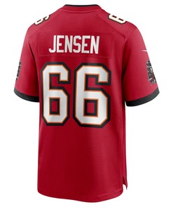 Ryan Jensen 66 Tampa Bay Buccaneers Game Jersey - Red
