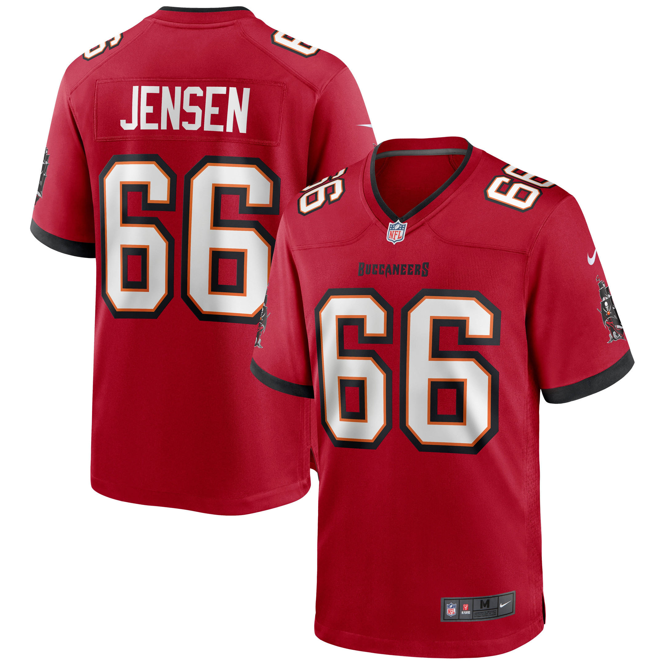 Ryan Jensen Tampa Bay Buccaneers Game Jersey - Red Nfl