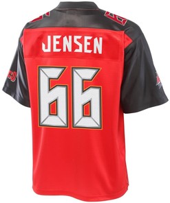 Ryan Jensen Tampa Bay Buccaneers Nfl Pro Line Player Jersey - Red