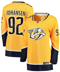 Ryan Johansen Nashville Predators Fanatics Branded Womens Breakaway Player Jersey - Gold Nhl