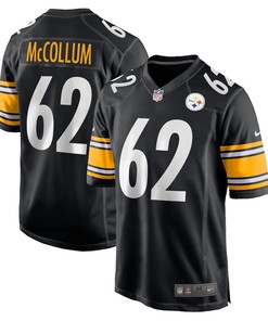 Ryan McCollum Pittsburgh Steelers Game Player Jersey - Black