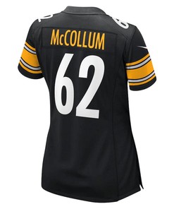 Ryan McCollum Pittsburgh Steelers Women's Game Player Jersey - Black