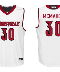 Ryan McMahon 30 Louisville Cardinals College Basketball Men Jersey - White