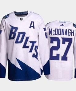 Ryan Mcdonagh Lightning 2022 Stadium Series White Primegreen Jersey, Men Jersey