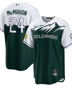 Ryan Mcmahon Colorado Rockies 2022 City Connect Replica Player Jersey - Green Mlb