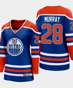 Ryan Murray 28 Edmonton Oilers 2022-23 Home Women Premier Breakaway Player Jersey Royal
