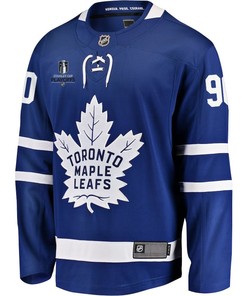 Ryan O_Reilly 90 Toronto Maple Leafs Stanley Cup 2023 Playoffs Patch Home Breakaway Men Jersey - Blue