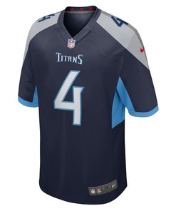 Ryan Stonehouse Tennessee Titans Game Player Jersey - Navy