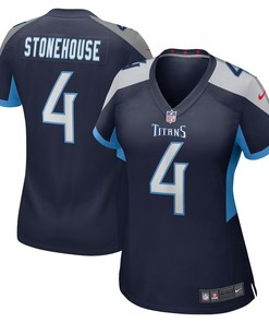 Ryan Stonehouse Tennessee Titans Women's Game Player Jersey - Navy